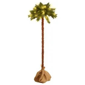 Artificial palm tree with LED 120 cm by vidaXL, Christmas trees - Ref: Foro24-347632, Price: 26,32 €, Discount: %