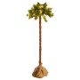 Künstliche Palme mit LED 120 cm von vidaXL, Weihnachtsbäume - Ref: Foro24-347632, Preis: 26,62 €, Rabatt: %