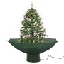 Christmas tree with snow with base in green umbrella 75 cm by vidaXL, Christmas trees - Ref: Foro24-284331, Price: 79,42 €, D...