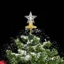 Christmas tree with snow with base in green umbrella 75 cm by vidaXL, Christmas trees - Ref: Foro24-284331, Price: 78,21 €, D...