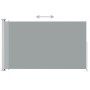 Retractable side awning for patio, gray, 200x300 cm. by vidaXL, Umbrellas - Ref: Foro24-313413, Price: 97,38 €, Discount: %