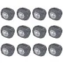 Stone-shaped solar LED outdoor spotlight 12 units by vidaXL, Outdoor lighting - Ref: Foro24-41168, Price: 50,88 €, Discount: %