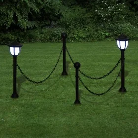 Garden solar lamps with chain fence by vidaXL, Outdoor lighting - Ref: Foro24-40868, Price: 34,53 €, Discount: %