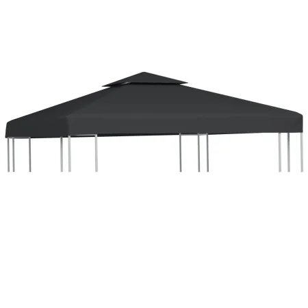 Gazebo replacement cover 310 g/m² dark gray 3x3 m by vidaXL, Covers for tents and gazebos - Ref: Foro24-40878, Price: 52,53 €...