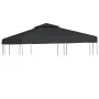 Gazebo replacement cover 310 g/m² dark gray 3x3 m by vidaXL, Covers for tents and gazebos - Ref: Foro24-40878, Price: 52,53 €...