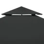Gazebo replacement cover 310 g/m² dark gray 3x3 m by vidaXL, Covers for tents and gazebos - Ref: Foro24-40878, Price: 52,53 €...
