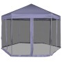 Sechseckiges Pop-Up-Zelt 6 Wände cremeweiß 3,6x3,1m von vidaXL, Zelte und Pavillons - Ref: Foro24-42110, Preis: 227,71 €, Rab...