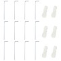 Sechseckiges Pop-Up-Zelt 6 Wände cremeweiß 3,6x3,1m von vidaXL, Zelte und Pavillons - Ref: Foro24-42110, Preis: 227,71 €, Rab...