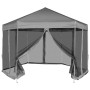 Hexagonal pop-up tent with 6 side walls gray 3.6x3.1 m by vidaXL, Tents and gazebos - Ref: Foro24-42111, Price: 177,92 €, Dis...