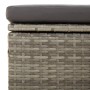 3-piece garden furniture set with gray synthetic rattan cushions by vidaXL, Outdoor sofas - Ref: Foro24-318675, Price: 284,81...