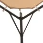 Beigefarbenes Stahlpavillonzelt 3x3 m von vidaXL, Zelte und Pavillons - Ref: Foro24-43168, Preis: 195,09 €, Rabatt: %