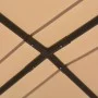 Beigefarbenes Stahlpavillonzelt 3x3 m von vidaXL, Zelte und Pavillons - Ref: Foro24-43168, Preis: 195,09 €, Rabatt: %
