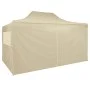 Pop-up folding tent with 4 walls 3x4.5 m cream white by vidaXL, Tents and gazebos - Ref: Foro24-42513, Price: 171,54 €, Disco...