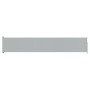 Toldo lateral retráctil de jardín gris 117x600 cm de vidaXL, Sombrillas - Ref: Foro24-317950, Precio: 102,61 €, Descuento: %