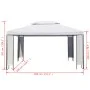 White gazebo tent 3x4 m by vidaXL, Tents and gazebos - Ref: Foro24-43214, Price: 207,33 €, Discount: %