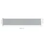 Gray retractable garden side awning 117x600 cm by vidaXL, Umbrellas - Ref: Foro24-317950, Price: 99,91 €, Discount: %