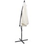 Sombrilla voladiza 3 m blanco arena de vidaXL, Sombrillas - Ref: Foro24-42202, Precio: 109,26 €, Descuento: %