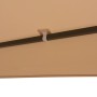 Pérgola/Cenador de jardín hexagonal beige 323x265 cm de vidaXL, Carpas y cenadores - Ref: Foro24-43165, Precio: 228,41 €, Des...