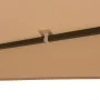 Sechseckige Gartenpergola/Pavillon beige 323x265 cm von vidaXL, Zelte und Pavillons - Ref: Foro24-43165, Preis: 224,21 €, Rab...