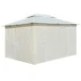 Garden gazebo with white curtains 4x3 m by vidaXL, Tents and gazebos - Ref: Foro24-43216, Price: 259,70 €, Discount: %