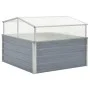 Gewächshaus 100x100x85 cm grau verzinkter Stahl von vidaXL, Töpfe und Pflanzgefäße - Ref: Foro24-42406, Preis: 94,42 €, Rabat...