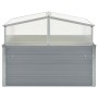Invernadero 100x100x85 cm acero galvanizado gris | Foro24.es | Tu tienda online para hogar, jardín y más Foro24.es