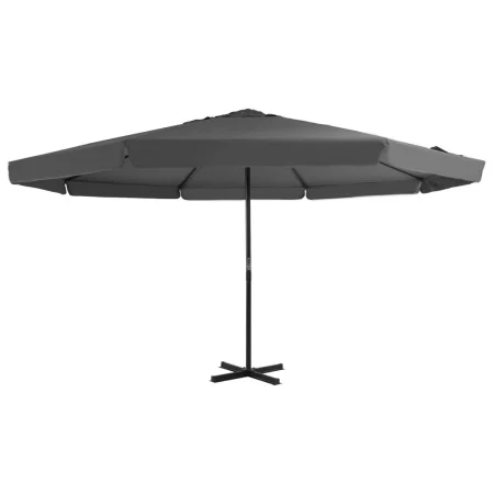 Garden umbrella with anthracite gray aluminum pole 500 cm by vidaXL, Umbrellas - Ref: Foro24-44474, Price: 244,58 €, Discount: %