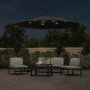 Cantilever umbrella with LED lights and steel post 300 cm anthracite by vidaXL, Umbrellas - Ref: Foro24-44521, Price: 144,33 ...