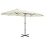 Gartenschirm mit Aluminiumstange 460x270 cm sand von vidaXL, Sonnenschirme - Ref: Foro24-44868, Preis: 159,31 €, Rabatt: %