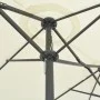 Garden umbrella with aluminum pole 460x270 cm sand by vidaXL, Umbrellas - Ref: Foro24-44868, Price: 161,31 €, Discount: %