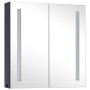Mueble de baño con espejo LED 62x14x60 cm by vidaXL, bathroom vanities - Ref: Foro24-325542, Price: 145,50 €, Discount: %