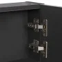 Mueble de baño con espejo LED 62x14x60 cm de vidaXL, Tocadores de baño - Ref: Foro24-325542, Precio: 142,26 €, Descuento: %