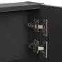 Mueble de baño con espejo LED 62x14x60 cm by vidaXL, bathroom vanities - Ref: Foro24-325542, Price: 145,50 €, Discount: %