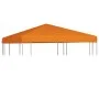 Gazebo awning 310 g/m² 3x3 m orange by vidaXL, Covers for tents and gazebos - Ref: Foro24-44780, Price: 52,83 €, Discount: %