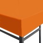 Toldo de cenador 310 g/m² 3x3 m naranja