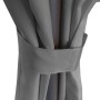 Round gazebo with anthracite gray curtains 3.5x2.7 m by vidaXL, Tents and gazebos - Ref: Foro24-44762, Price: 304,42 €, Disco...