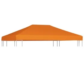 Gazebo awning 310 g/m² 4x3 m orange by vidaXL, Covers for tents and gazebos - Ref: Foro24-44786, Price: 64,65 €, Discount: %
