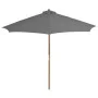Gartenschirm mit Holzstange 300 cm Anthrazit von vidaXL, Sonnenschirme - Ref: Foro24-44495, Preis: 82,17 €, Rabatt: %