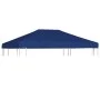 Gazebo canopy 310 g/m² 4x3 m blue by vidaXL, Covers for tents and gazebos - Ref: Foro24-44788, Price: 88,27 €, Discount: %