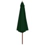 Sonnenschirm mit Holzstange 350 cm grün von vidaXL, Sonnenschirme - Ref: Foro24-44528, Preis: 145,73 €, Rabatt: %