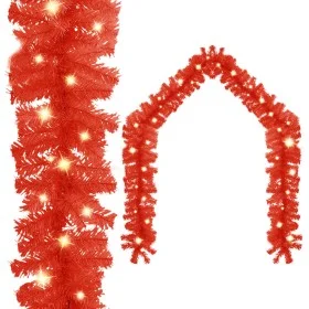 Christmas garland with red LED lights 20 m by vidaXL, Christmas lights - Ref: Foro24-329197, Price: 49,05 €, Discount: %