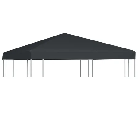 Gazebo canopy 310 g/m² 3x3 m gray by vidaXL, Covers for tents and gazebos - Ref: Foro24-44781, Price: 60,57 €, Discount: %