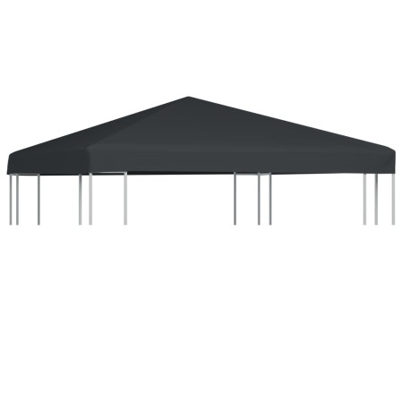 Pavillonmarkise 310 g/m² 3x3 m grau von vidaXL, Abdeckungen für Zelte und Pavillons - Ref: Foro24-44781, Preis: 72,04 €, Raba...