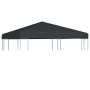 Pavillonmarkise 310 g/m² 3x3 m grau von vidaXL, Abdeckungen für Zelte und Pavillons - Ref: Foro24-44781, Preis: 72,04 €, Raba...