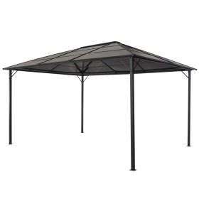 Pavillon mit Aluminiumdach 4x3x2,6 m schwarz von vidaXL, Zelte und Pavillons - Ref: Foro24-44643, Preis: 767,58 €, Rabatt: %