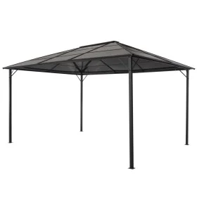 Pavillon mit Aluminiumdach 4x3x2,6 m schwarz von vidaXL, Zelte und Pavillons - Ref: Foro24-44643, Preis: 753,81 €, Rabatt: %