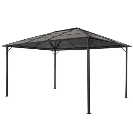 Pavillon mit Aluminiumdach 4x3x2,6 m schwarz von vidaXL, Zelte und Pavillons - Ref: Foro24-44643, Preis: 753,25 €, Rabatt: %