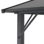 Gazebo with aluminum roof 4x3x2.6 m black by vidaXL, Tents and gazebos - Ref: Foro24-44643, Price: 753,81 €, Discount: %