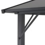Pavillon mit Aluminiumdach 4x3x2,6 m schwarz von vidaXL, Zelte und Pavillons - Ref: Foro24-44643, Preis: 767,58 €, Rabatt: %