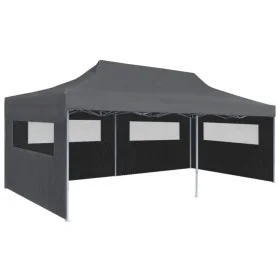 Pop-up folding tent with side walls 3x6 m anthracite by vidaXL, Tents and gazebos - Ref: Foro24-44966, Price: 217,11 €, Disco...
